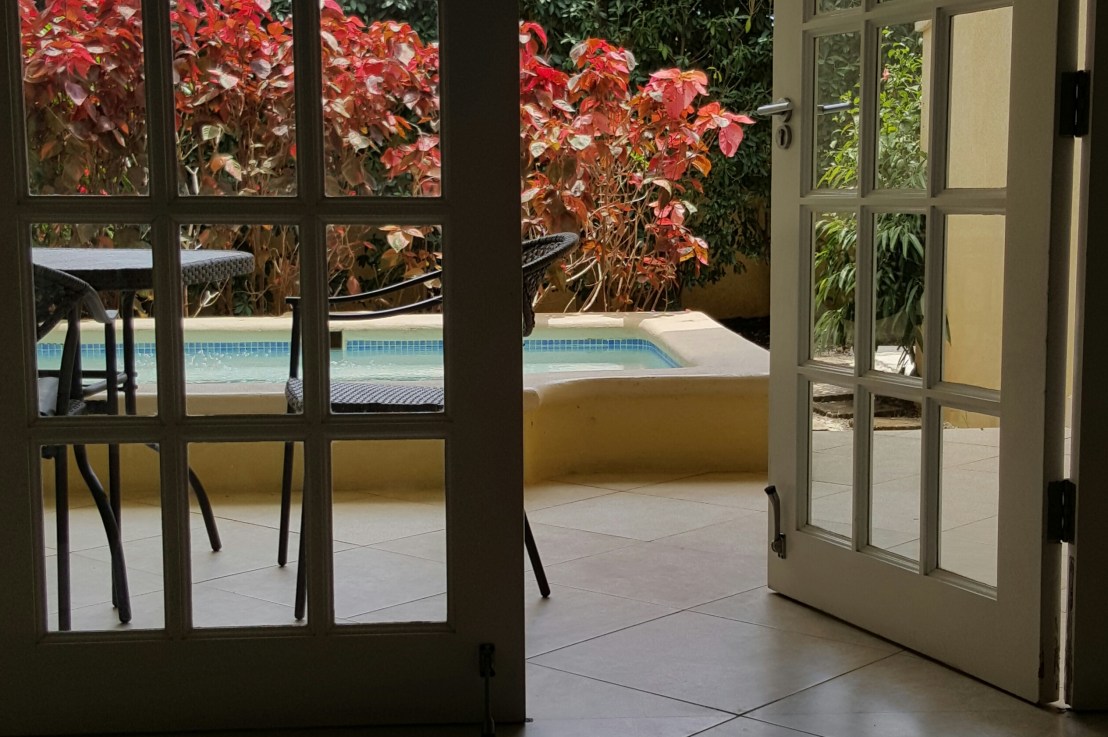 Waiting for Ryan at the&nbsp;villa